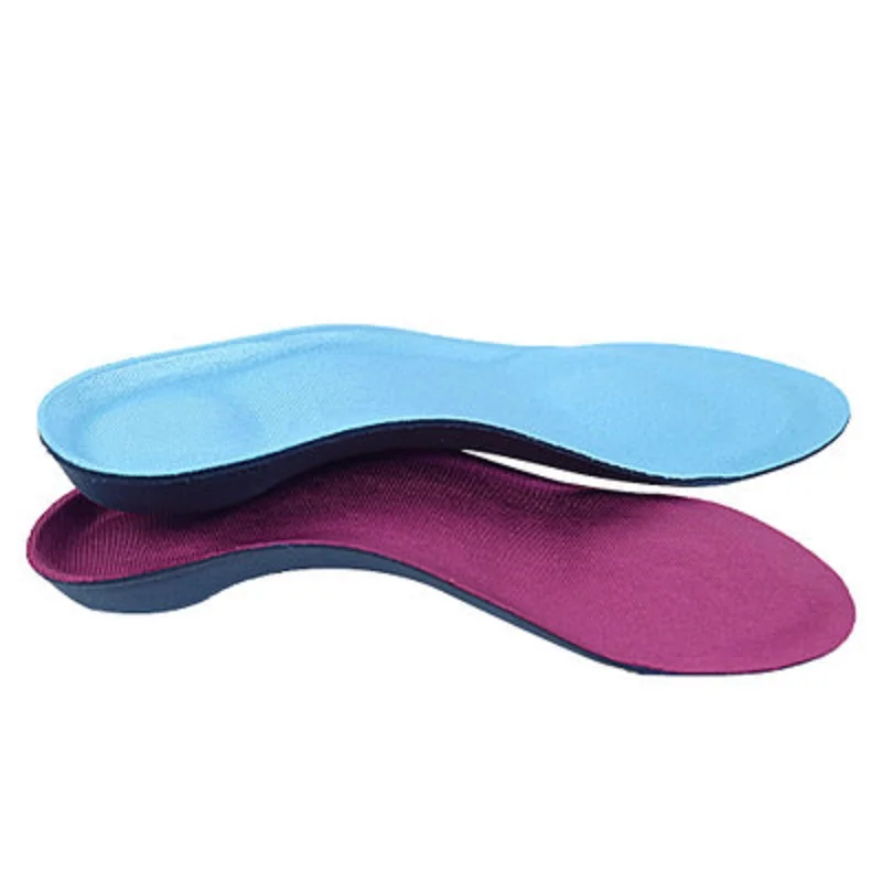 

Men Orthotic 3/4 Half Insoles Orthopedic Arch Support For Flatfoot TPU High Elasticity Pads Shock-Absorbant Breathable Insoles