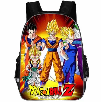 

Dragon Ball Backpack Ultra Instinct Goku Z Vegeta Super Saiyain Casual School Bags Toddler Boys Girls Teenager Mochilas Bolsa