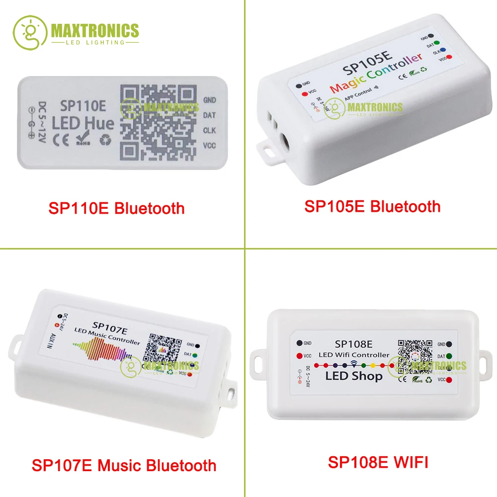 Волшебный контроллер SP105E Bluetooth 4 0 Φ 2048 пикселей для WS2811 2812 2801 6803 IC Светодиодная