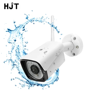 

HJT Sony307 1080P WIFI IP Camera H.265 6IR Night Vision Waterproof Metal CCTV Camera With TF card slot Onvif2.1 Camhi APP Can Wh