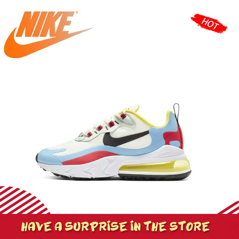 

Original Authentic Nike Air Max 270 React Women's Running Shoes Breathable Cushion Outdoor Sneakers 2019 New Arrival AT6174-002