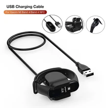 Разборки- Зарядное устройство адаптер 13/20/100 см зарядка через usb кабель для Xiaomi Mi Band 3/4/NFC умный Напульсники с креплением сзади Зарядное устройство