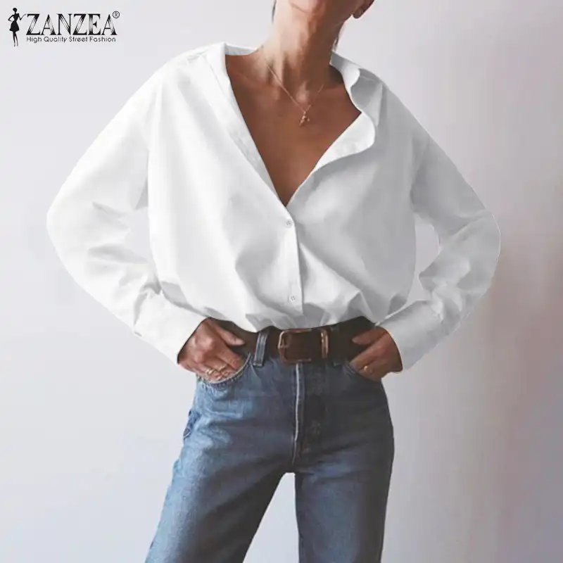 blusas de algodon modernas