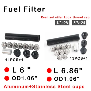 

Aluminum Solvent Trap 1/2-28 5/8-24 Fuel Filter for NAPA 4003 WIX 24003