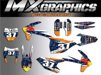 

Motocross full set of graphics stickers decals For KTM EXC 2020 SX SXF XC XCF 2019 2020 For KTM 125 250 300 350 400 450 500 2020