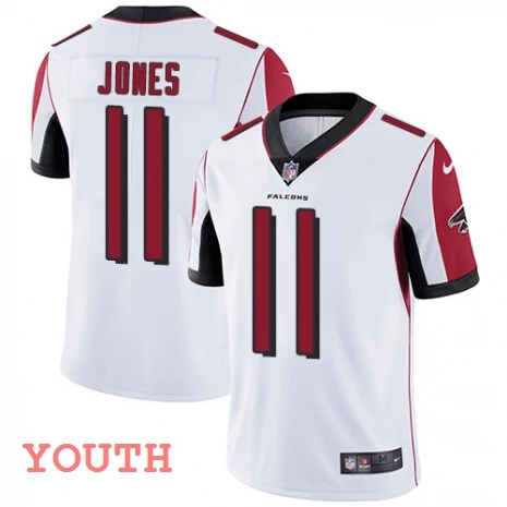 Youth kids Atlanta Julio Jones Falcons белая майка