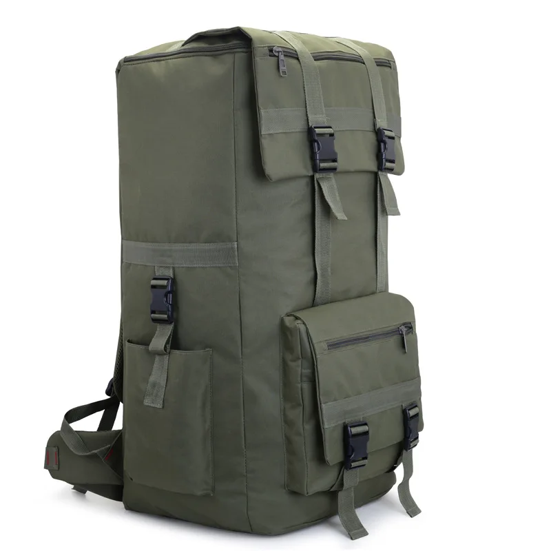 100L Men's Vintage Travel Bags Large Capacity Canvas Bag Portable Luggage Daily Handbag Bolsa Multifunction luggage duffle bag