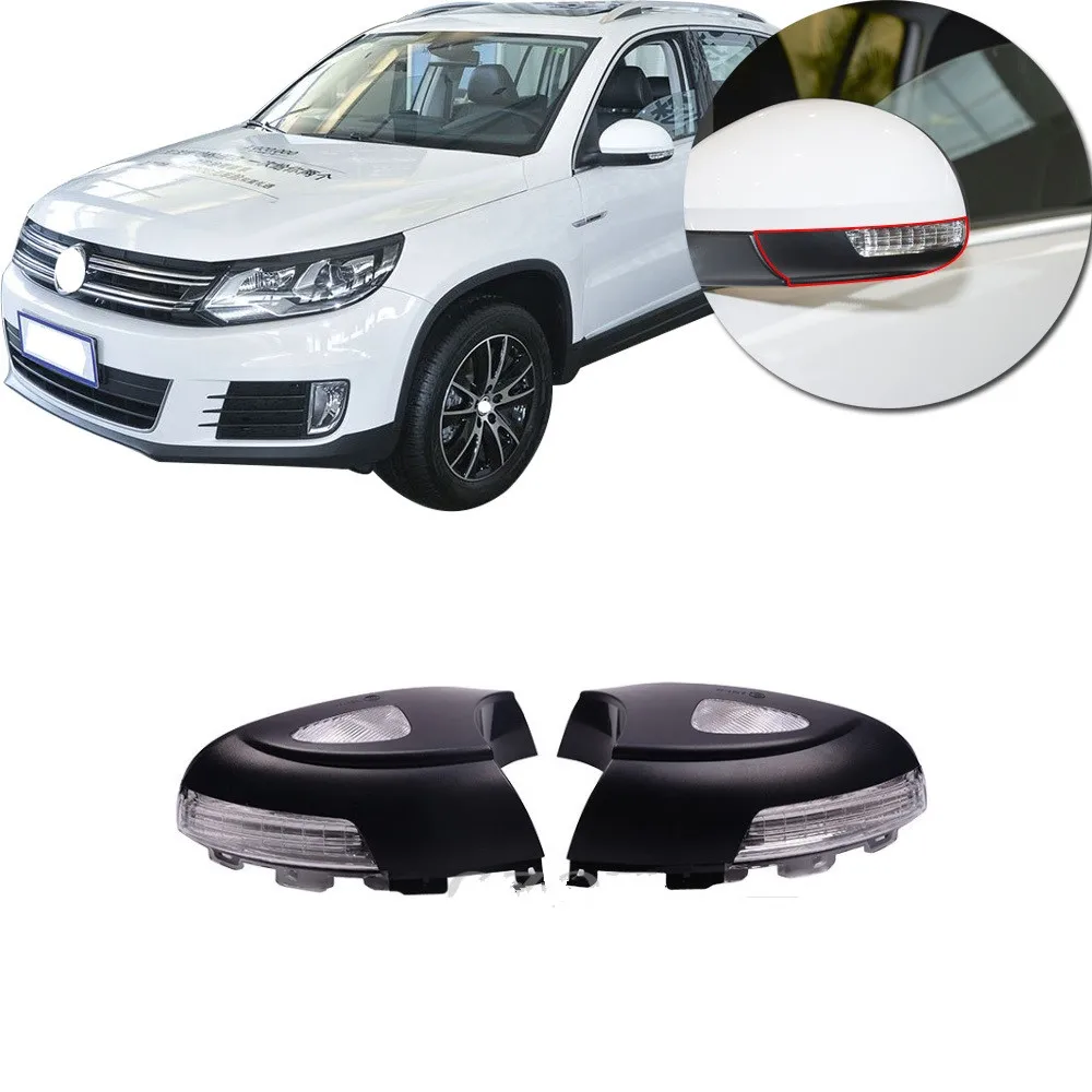 Световой сигнал поворота для зеркала заднего вида 2 шт. Sharan 2012 2013 2014 Tiguan 2007 2008 2009