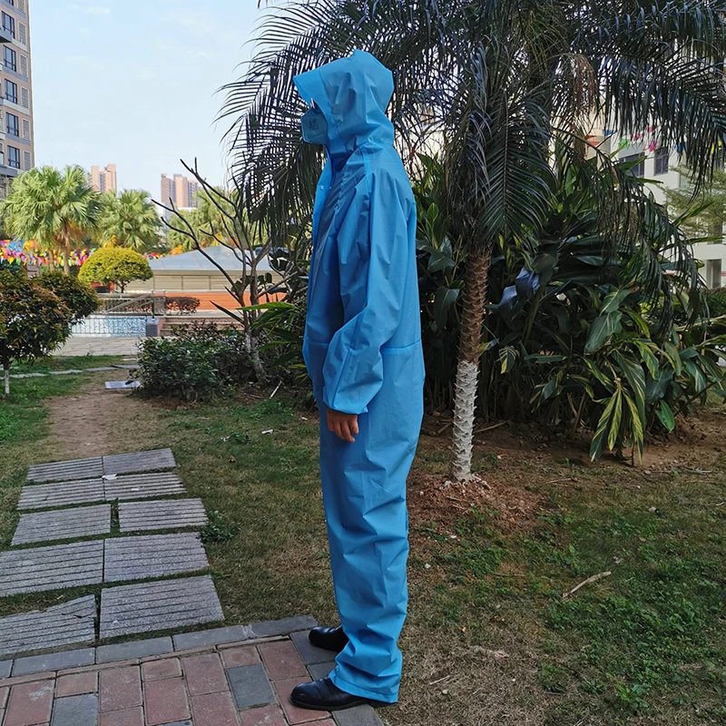 Non-Disposable Raincoat EVA Unisex Raincoat Epidemic Suit Prevention Thickened Waterproof Rain Poncho Dustproof Hoodie Rainwear