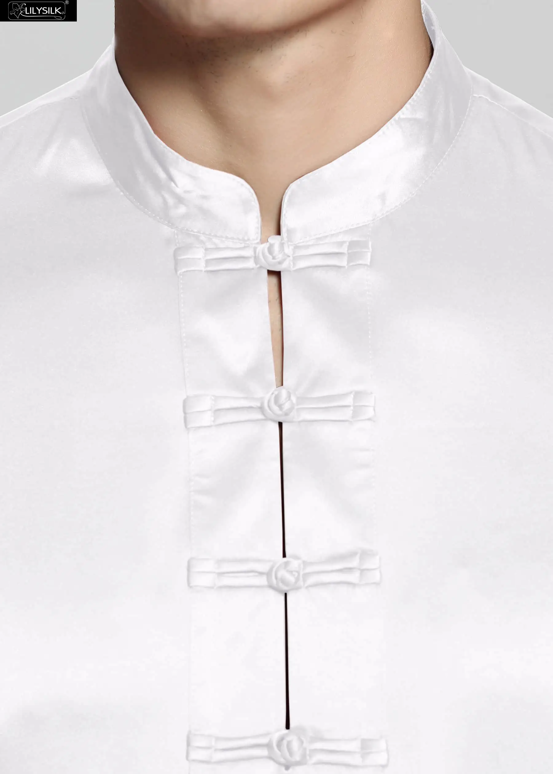 LilySilk пижамный комплект Шелковый Мужской 100 чистый 22 momme роскошный короткий рукав брюки Распродажа