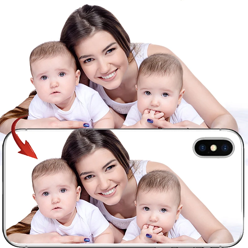 custom phone case photo LOGO Name mobile shell for iphone XR xs max x 11pro 7 8plus 11 6splus 6 5s se |