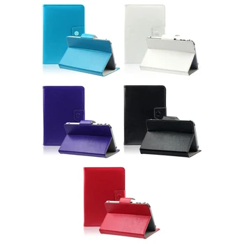 

10 Inch Universal Tablet PC Case Crystal PU Leather Support Case (Blue)