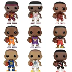 FUNKO POP NBA фигурка Urbanvinyl кукла модель игрушки баскетбольная звезда James Kobe Bryant подарок Карри крии Джон Уолл для детей