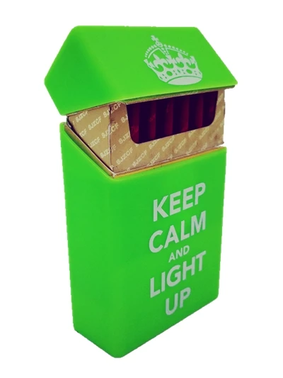 gk Новые и надписью «Keep Calm канал розовое модным логотипом для девочек мягкий чехол из силикона и резины для сигарет чехол Обложка для Для женщин сигареты пакет крышка - Цвет: gk