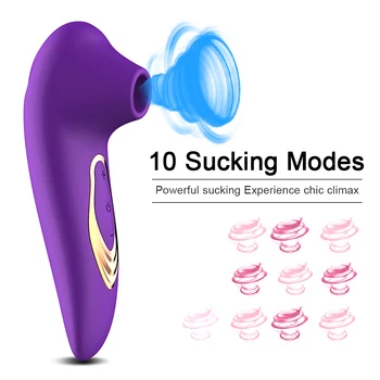 Powerful Vibrator Clitoris Sucker Sex Toys Goods for Adults Women Dildo Vibrator Female Stimulator Vacuum Masturbator Sex Shop 2