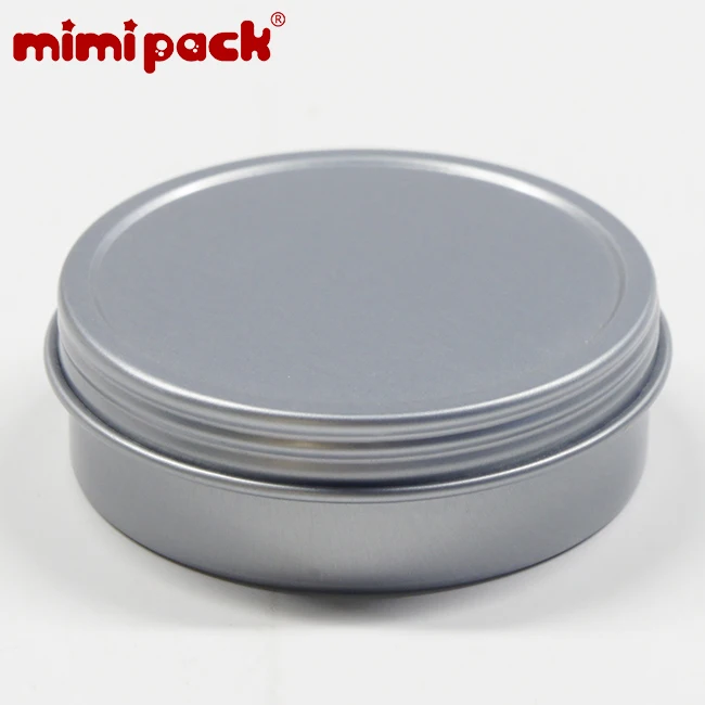 Mimipack 12 шт многофункциональные металлические 6 цветов круглые подарочные коробки органайзер для еды кофе печенье жестяные банки с винтовой крышкой - Цвет: Silver Grey