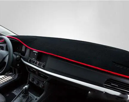Red Правый ручной драйвер для Honda Civic аксессуары автомобильный коврик покрытие для приборной панели крышка приборной панели Защита от солнца - Название цвета: Red