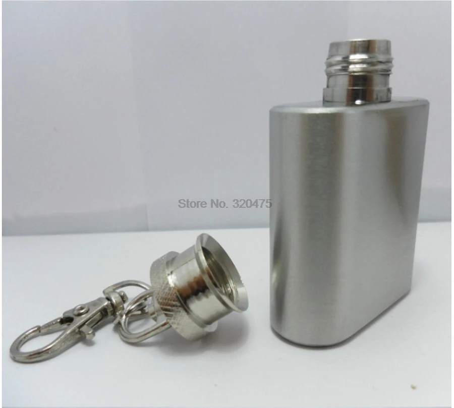 by dhl 200pcs practical Pocket 1oz Mini Stainless Steel Hip Flask With