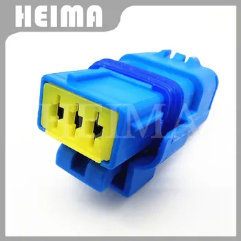 

5 sets blue 1.5mm 3 pin way sealed female waterproof automotive wire connector FCI plug for PSA Peugeot Citroen 211 PC032S0049