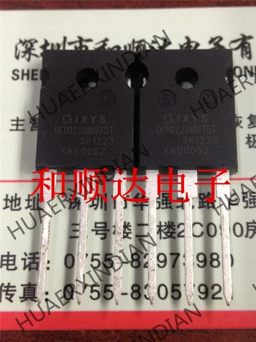 20 шт./лот IXTQ220N075T TO-3P на