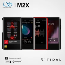 SHANLING M2X Hi-Res AK4490 DAC USB DSD Wifi Bluetooth de música de alta fidelidad MP3 jugador PCM 32/384 pantalla táctil tipo C