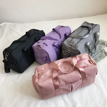 

Women's Fashion Dry And Wet Separation Bag Sports Fitness Female Swimming Yoga Training Travel Storage Bag Hand Luggage Bags