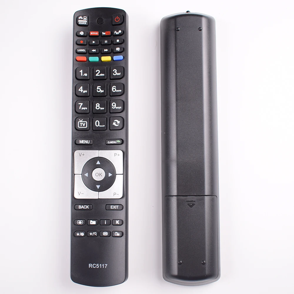 RC5117 Remote Control untuk Hitachi TV Telefunken Bush Tajam Finlux JVC