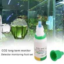 15 мл стеклянный шар для аквариума диоксид углерода Прочный инструмент для обесцвечивания рН для домашних животных аквариум СО2 инструмент для тропических рыб