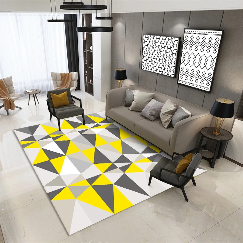 Геометрический INS прямоугольник современный коврик для дома комнаты ковер пол ковер для гостиной ковры для спальни кухонный коврик MT91