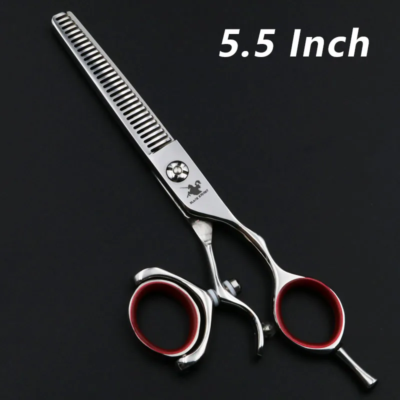 5.5/6 Inch Beauty Pet Scissors Dog Grooming Straight Cutting+Thinning Shears Kit for Animals Hair Scissors Japan440C - Цвет: 1 pcs