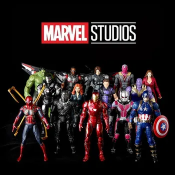 

WZP PONG 17CM Avengers Marvel Hero Hulk Iron Man Spiderman Thor Joint Movement Dolls Toys PVC Action Figure Model Toy Kids Gift
