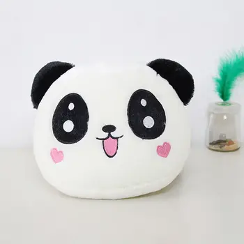 

Lovely Panda Stuffed Pillow Cute Plush Doll Toy Stuffed Animal Panda Soft Pillow Cushion Bolster Gift 20cm Random Expression