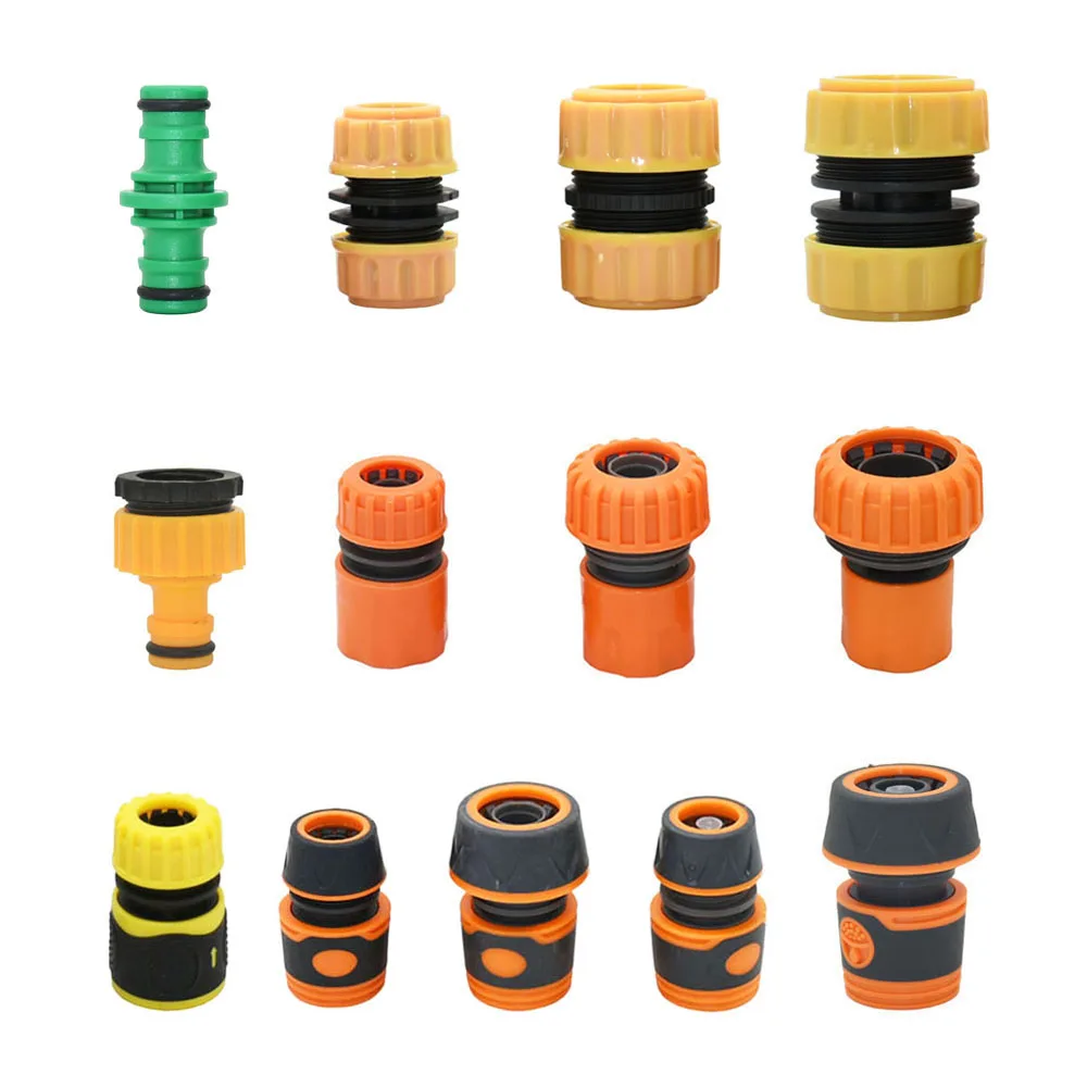 Garden Hose Quick Connector 1/2 3/4 1 Inch Pipe Coupler Stop Water 32/20/16mm Repair Joint Irrigation System | Дом и сад