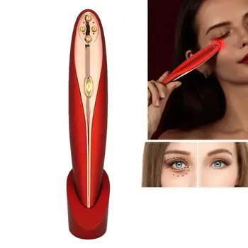 

RF Electric Eye Massager Pen Hot Cold Compress Dark Circle Removal Anti-Wrinkle Eye Massage Anti Aging Eyes Care Device