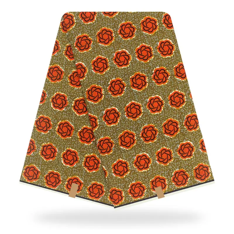 Хлопок высокое качество африканская ткань оптом настоящий воск настоящий tissu Анкара ткань Африканский Воск принты ткань