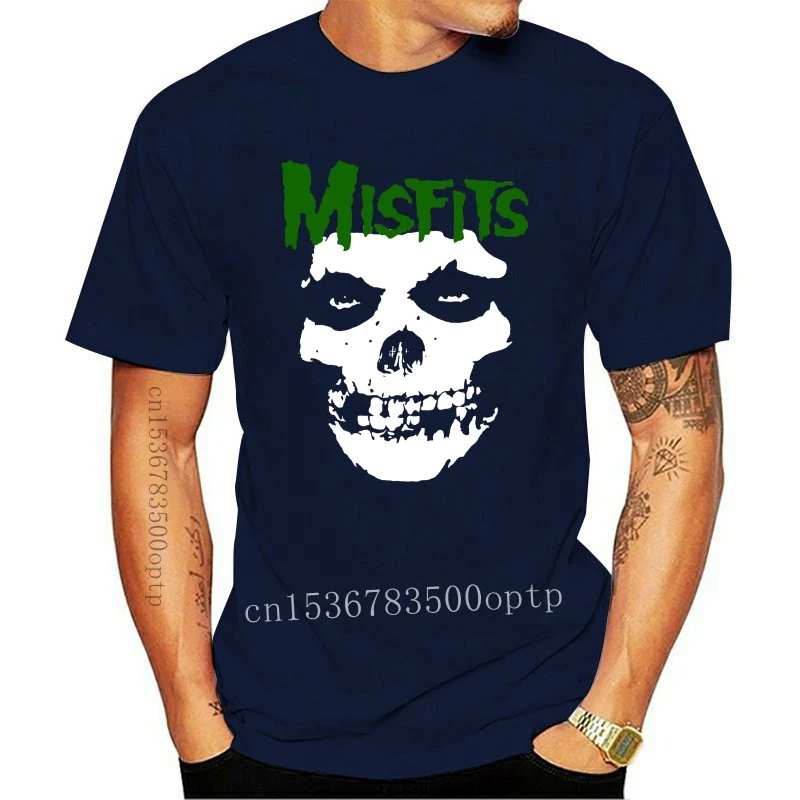 Kaus Desain Vintage Misfits Motif Dua 