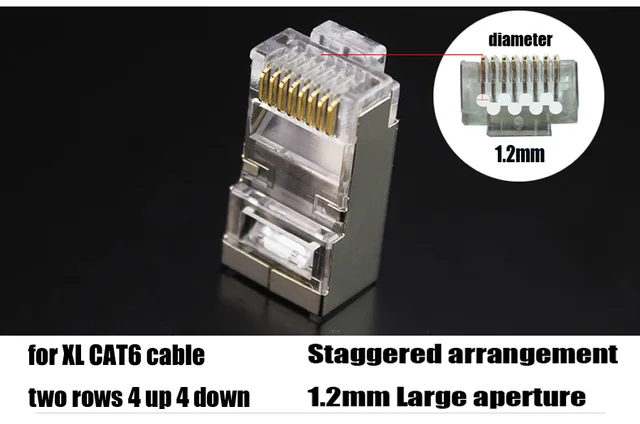 りんくぱす RJ45WE NINIGI - Złącze: RJ45 | wtyk; PIN: 8; ekranowane