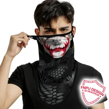 3D Seamless Neck Buffs Motorcycle Cycling Skull Face Mask UV  Hiking Scarf Face Shield Bandana Men Women Ski Mask