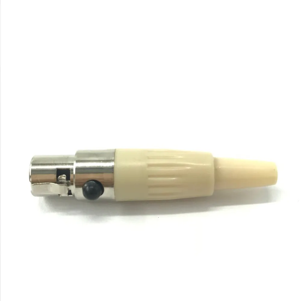 10 шт. DIY 4pin стерео винт замок разъем для shure микрофон запасной штекер адаптера