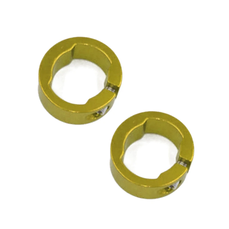 2pcs gold 2 шт., велосипедное кольцо для захвата, сплав, замена замка на замке, кольцо 8 мм для ручки, MTB руль, велосипедная часть, Аксессуары для велосипеда - Цвет: 2pcs gold