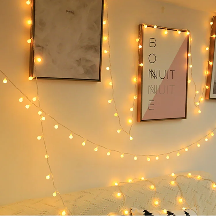 

2018 New Style LED Sphere Colorful Lights Holiday Christmas Lights Stars Decorative Lights Colorful Lights