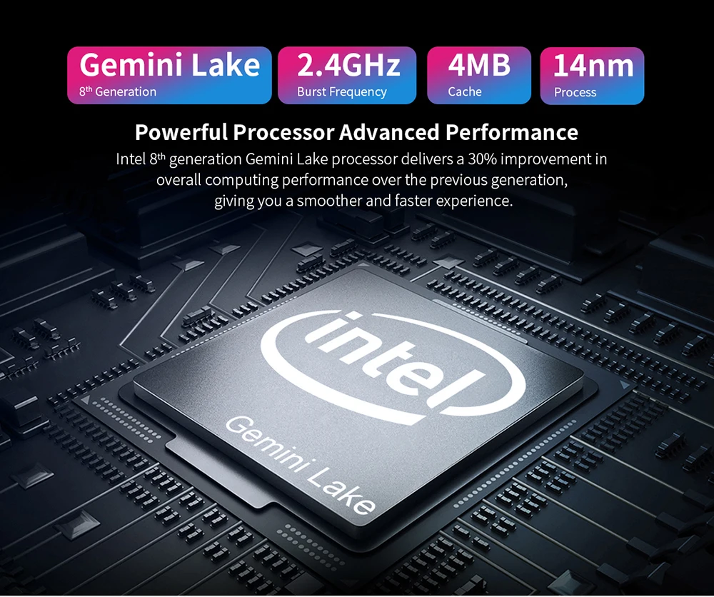  Teclast F15 Computer Portatile da 15.6 Pollici 1920X1080 Finestre 10 Os Intel N4100 Quad Core 8 Gb 