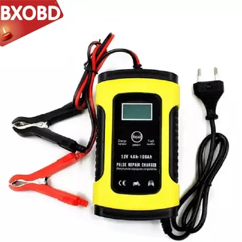

Full Automatic Car Battery Charger 110V to 220V To 12V 6A Intelligent Fast Power Charging Wet Dry Lead Acid Digital LCD Display