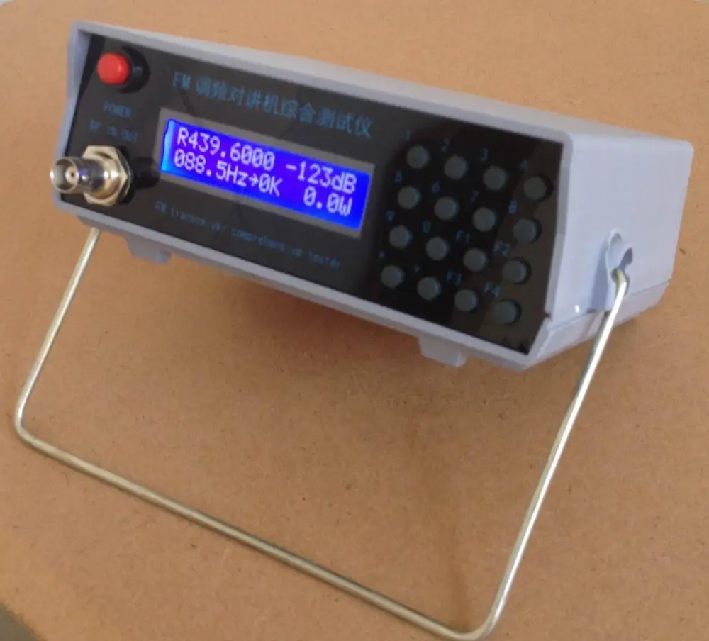 Free shipping FM intercom comprehensive tester RF signal generator 1MHz--470MHz trunking tester Interphone tester