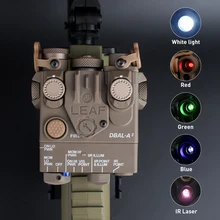 WADSN тактический мини DBAL A2 красного, зеленого и синего цвета точечный Лазер с ИК белый светильник Строб охотничье ружье PEQ лазер страйкбол цель оружие светильник WADSN тактический мини DBAL A2 красного, зеленого и синего цвета точечный Лазер с ИК белый светильник Строб охотничье ружье PEQ лазер страйкбол цель оружие светильник