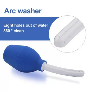 

High Quality 310ml Rectal Enemator Enema Syringe Stream Douche Enema Colon System Cleaning Large Capacity Cleaner