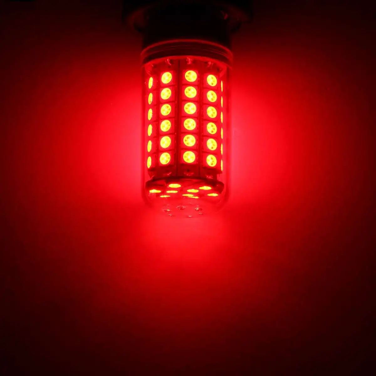 7W E27 B22 E14 5050 SMD незатемнения светодиодный лампочка, точечная лампа красный зеленый синий AC110V