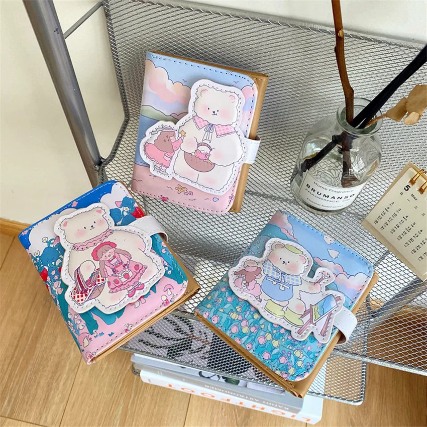 Кошелек-кошелек Kawaii Женский маленький короткий кошелек | Багаж и сумки