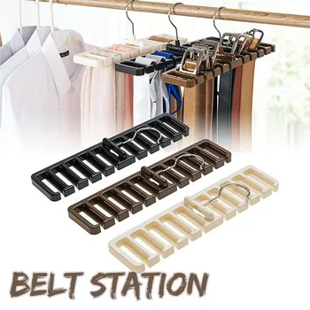 

Drying Rack Large Belt Storage Rack Hanging Tie Shelf Silk Scarf Rack Belt Rack Hanger Finishing Tie Wardrobe