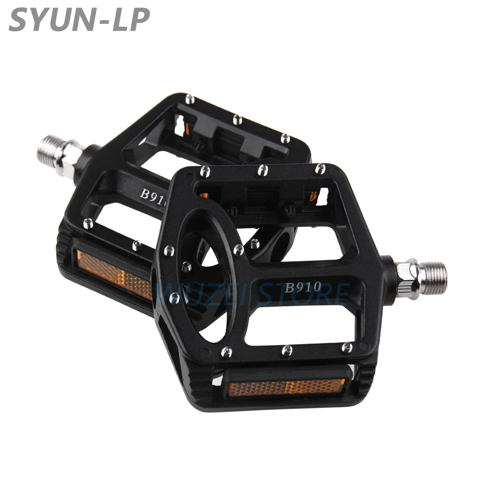 Best SYUN LP B910 Pedal MTB Bicycle anti skid Pedales Ultralight Bearing Palin pedal Bicycle Accessories